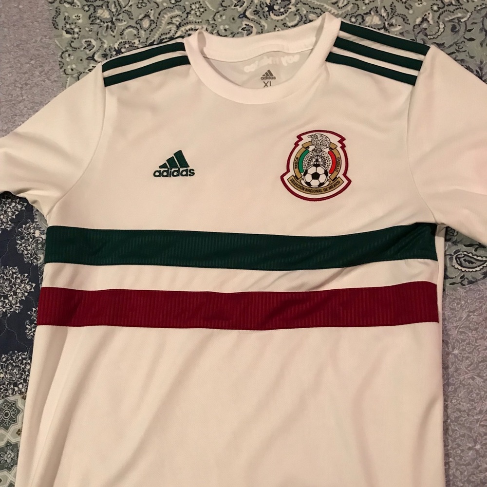 Adidas Kids Mexico Soccer Jersey